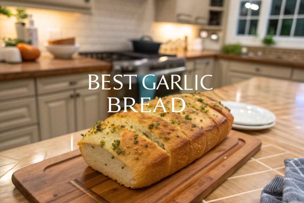 The BEST Garlic Bread