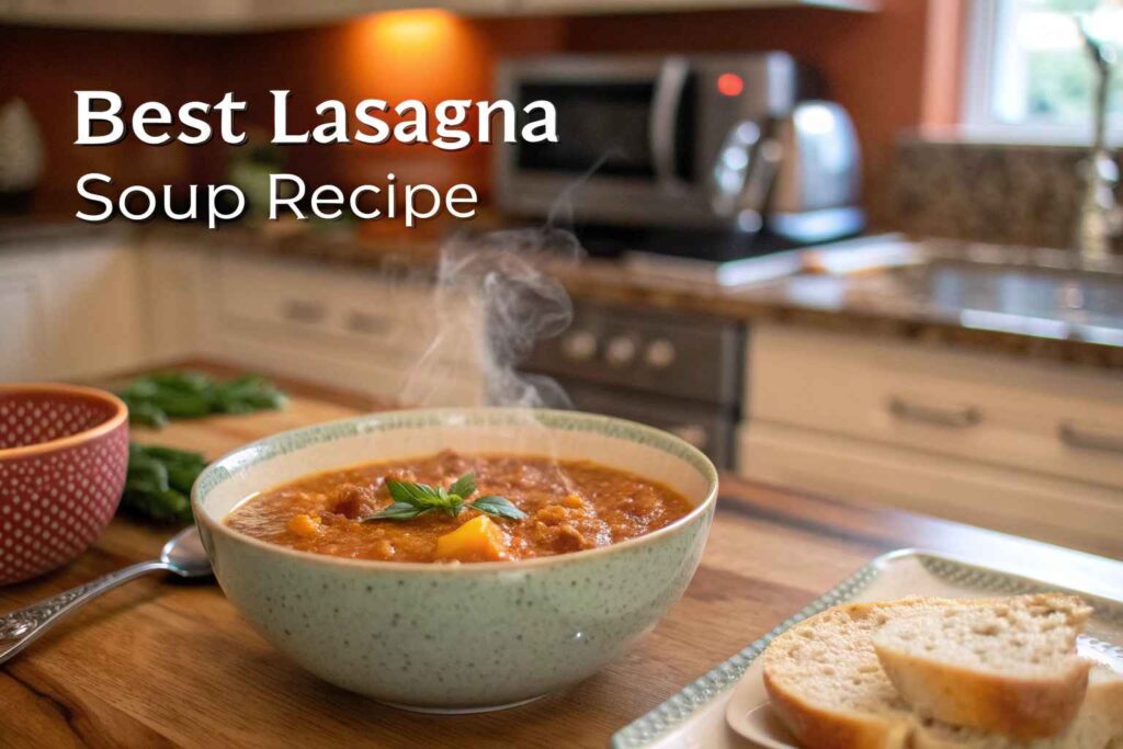 The BEST Lasagna Soup Recipe