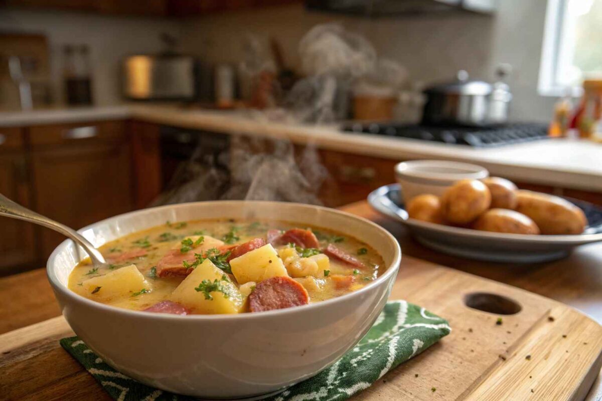 Kielbasa Potato Soup