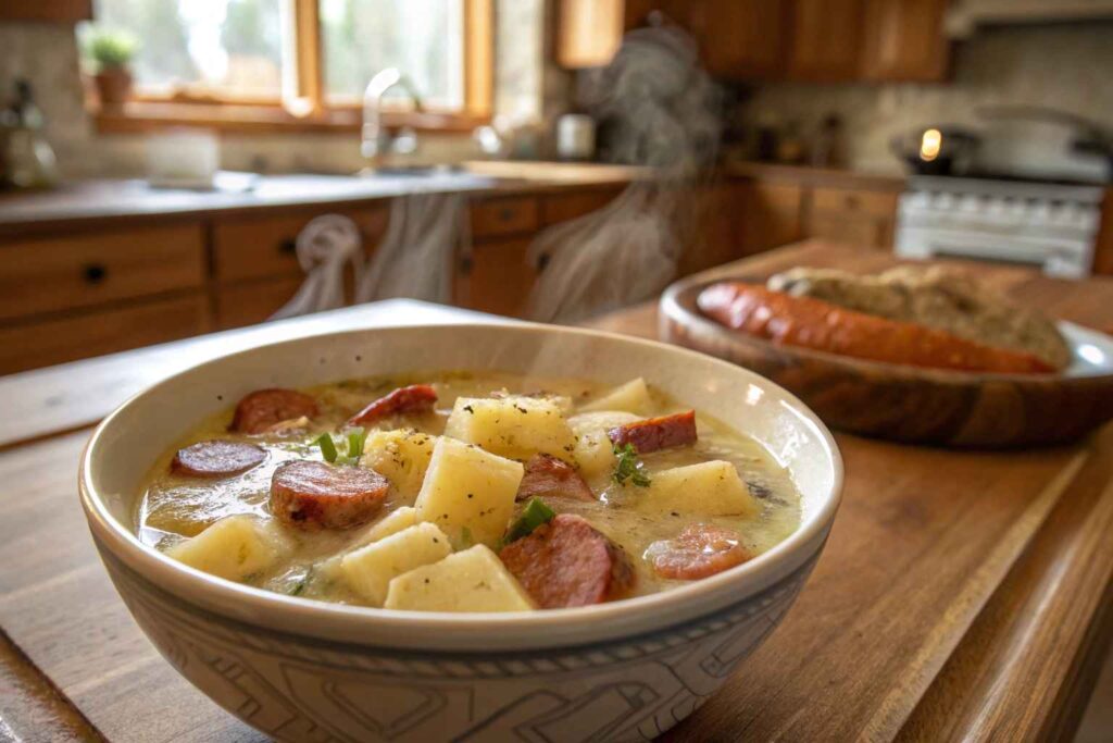 Kielbasa Potato Soup