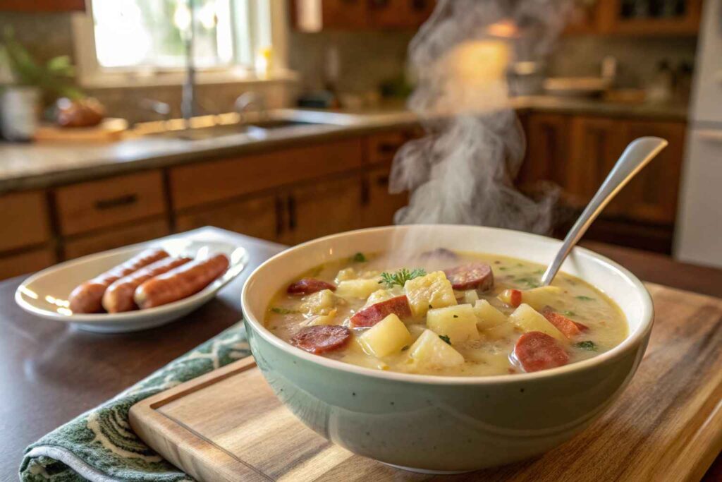 Kielbasa Potato Soup