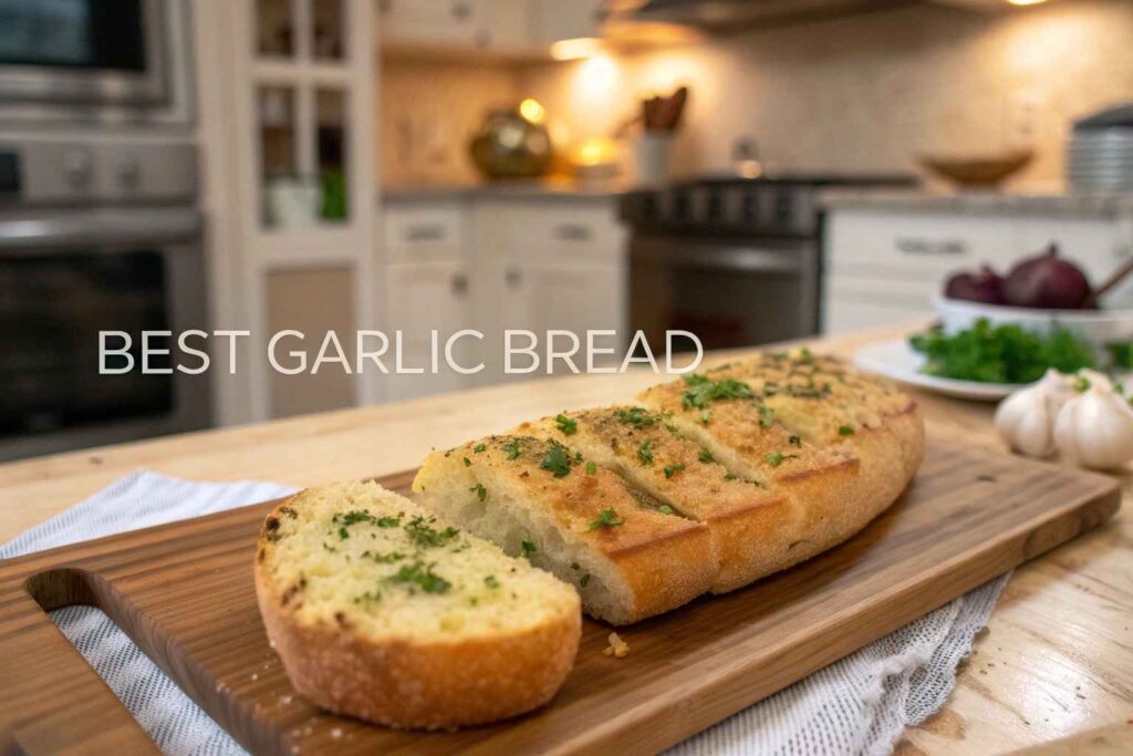 The BEST Garlic Bread