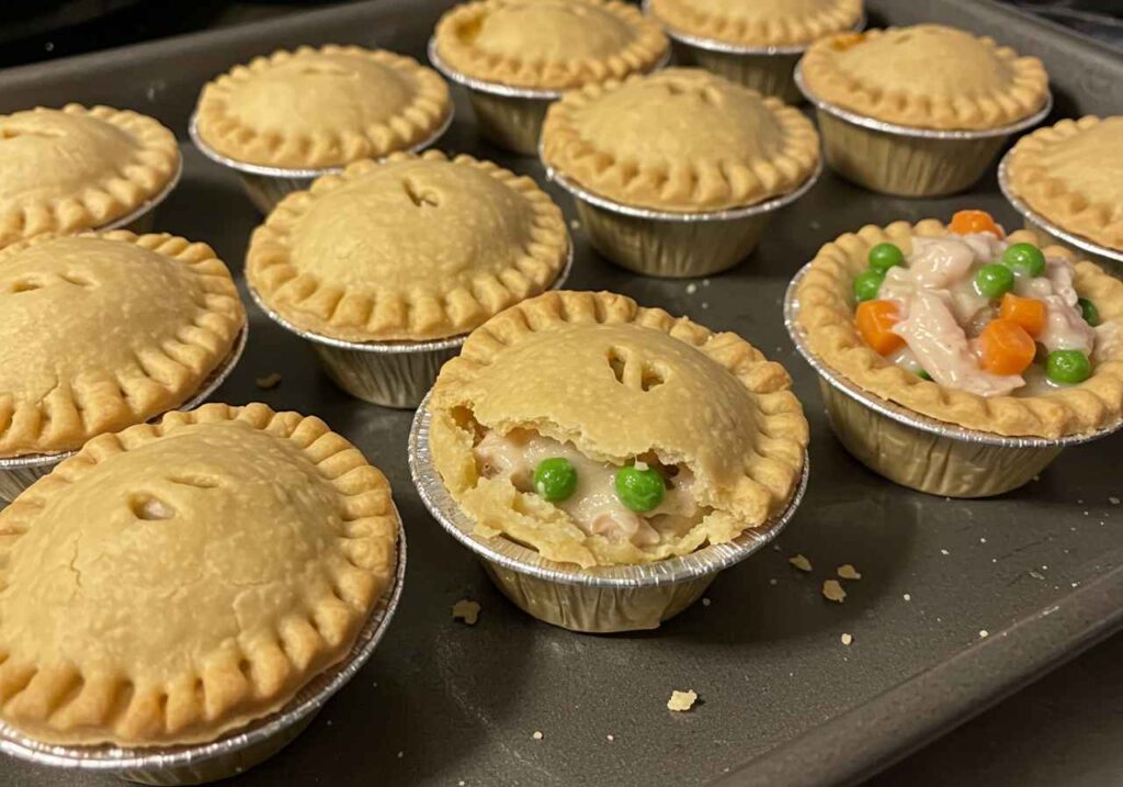 mini chicken pot pies