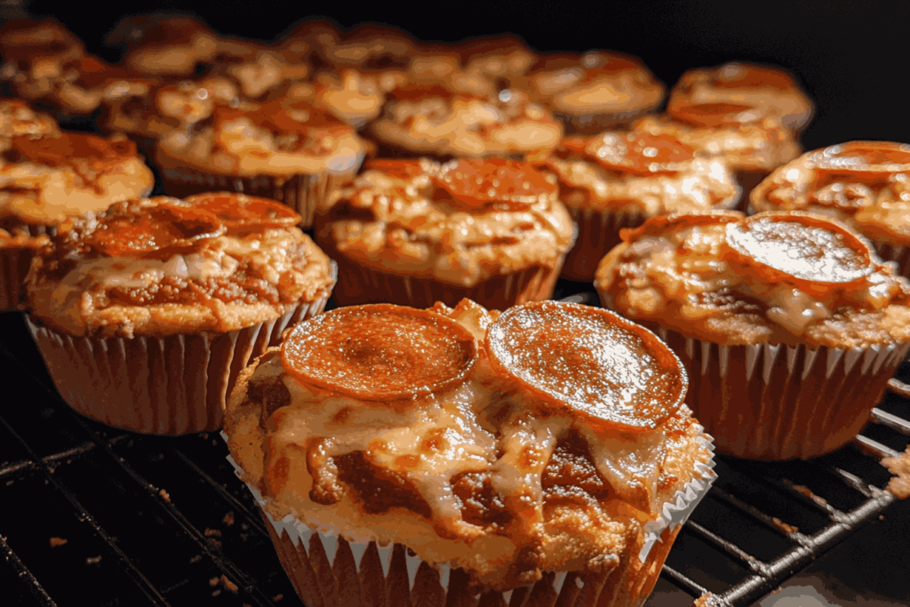 pizza cupcakes​