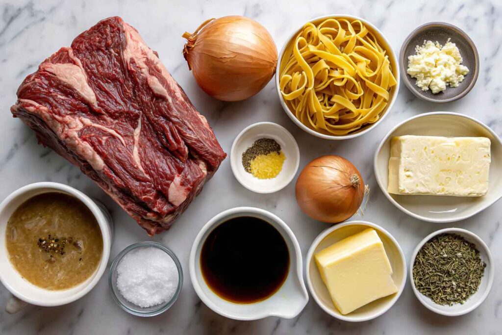Slow Cooker Beef and Noodles