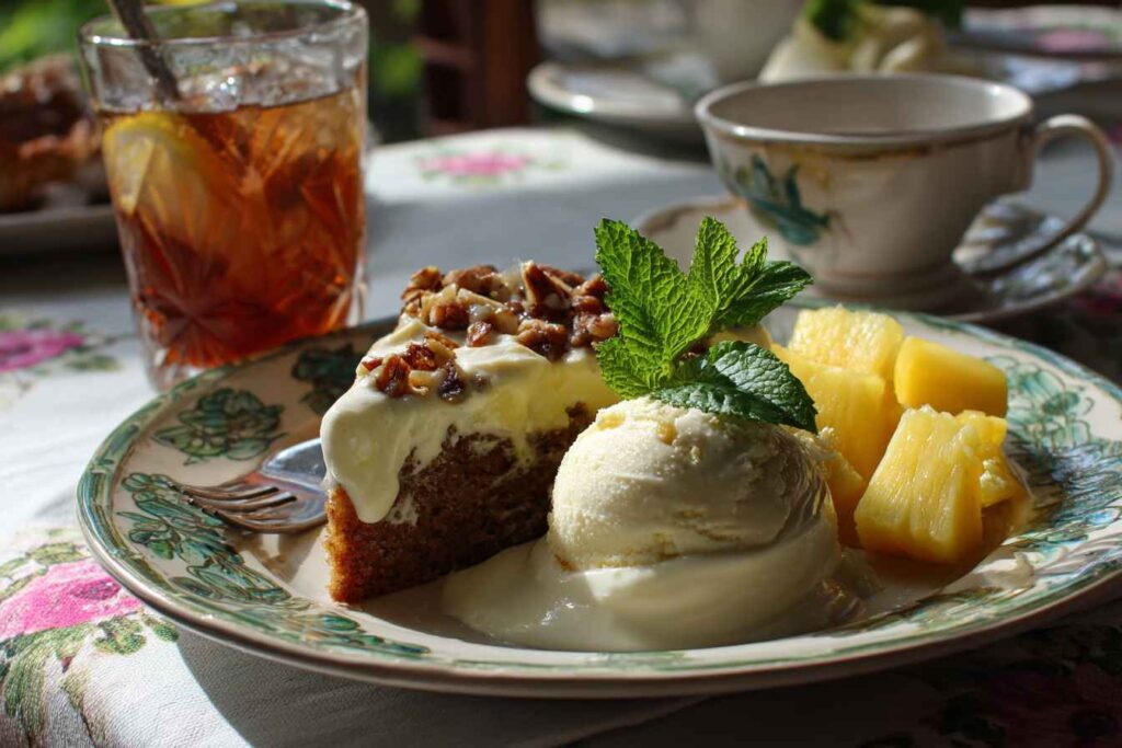 Pineapple Pecan Cake