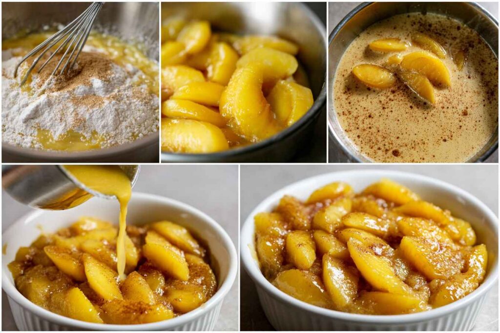 Oven Peach Cobbler