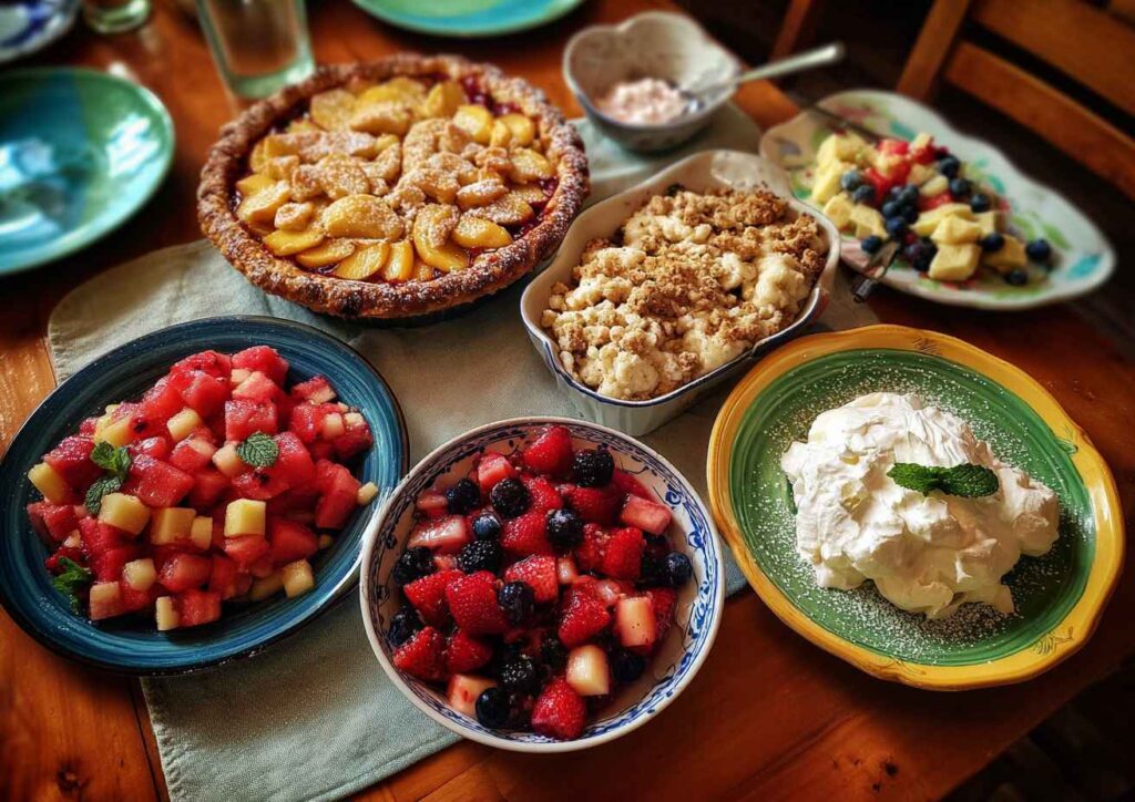 fresh peach pie