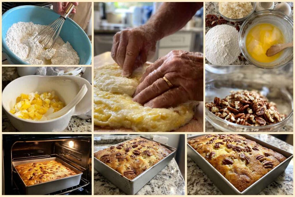 Pineapple Pecan Cake