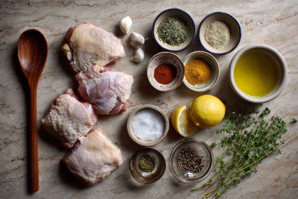 Oven Baked Chicken Thighs recipes