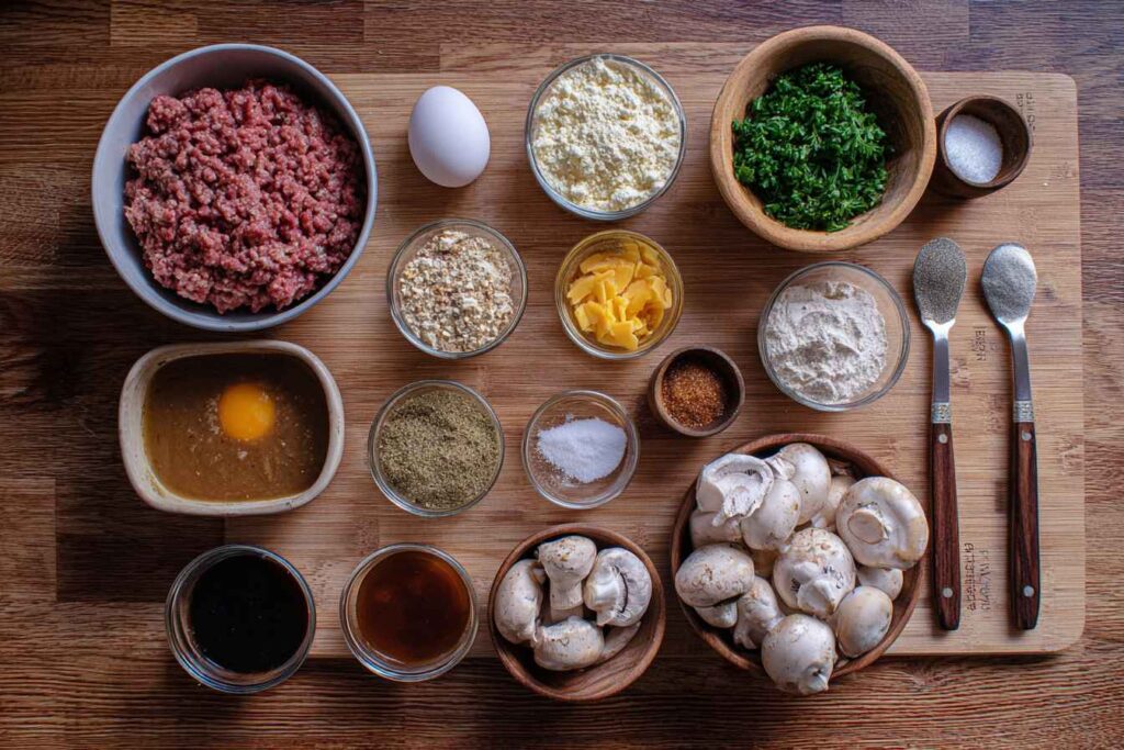Crockpot Salisbury Steak Meatballs