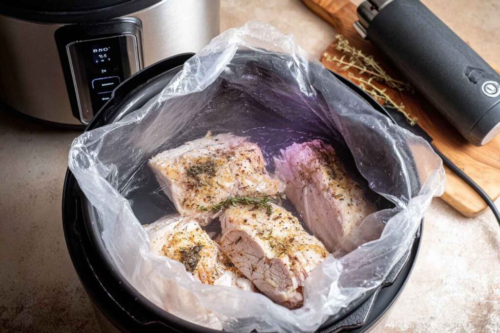 sous vide shredded chicken
