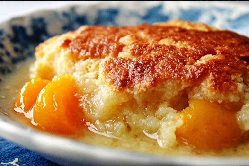 Oven Peach Cobbler