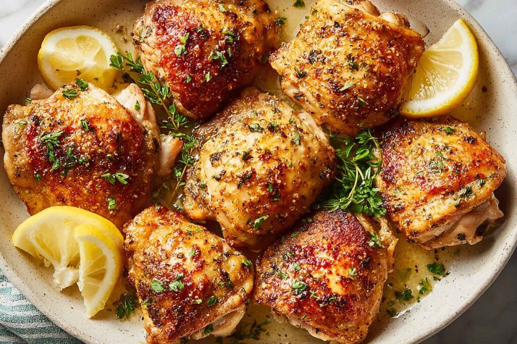 Oven Baked Chicken Thighs recipes