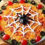 spiderweb taco dip