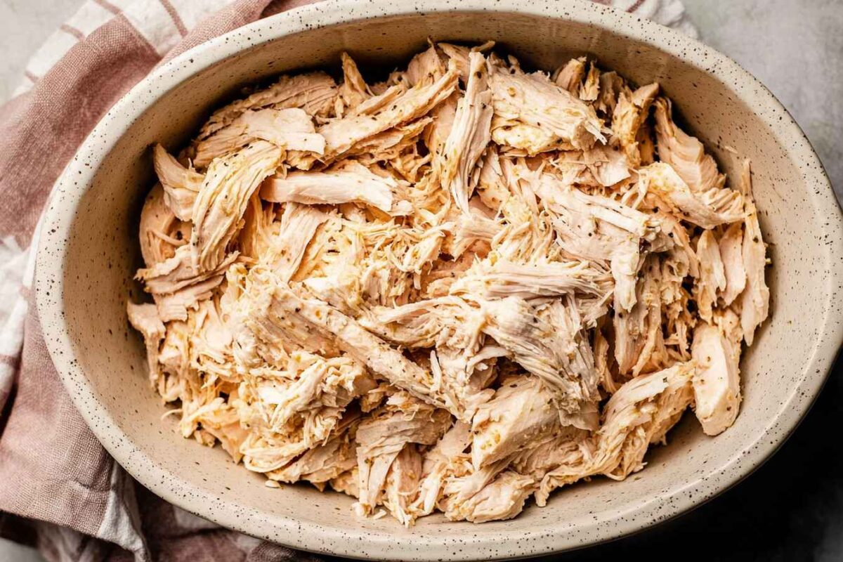 sous vide shredded chicken