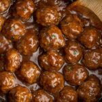 Crockpot Salisbury Steak Meatballs