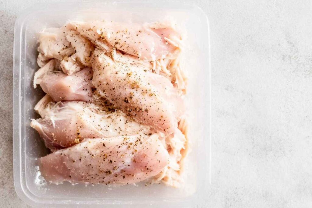 sous vide shredded chicken